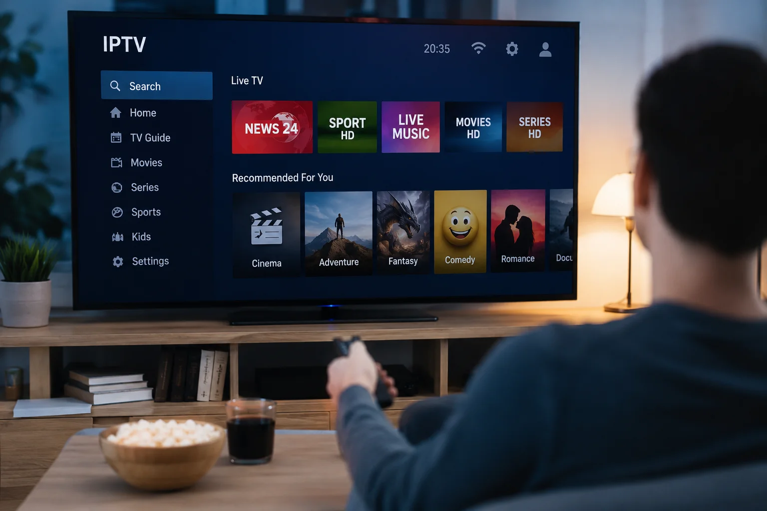 FAQ IPTV Streamitech sur Smart TV moderne