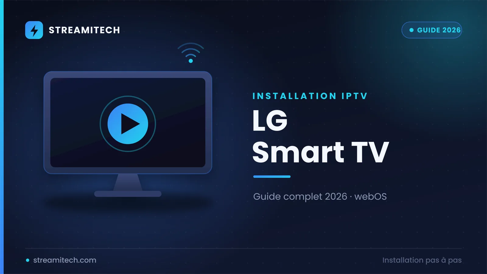 IPTV LG — guide Streamitech
