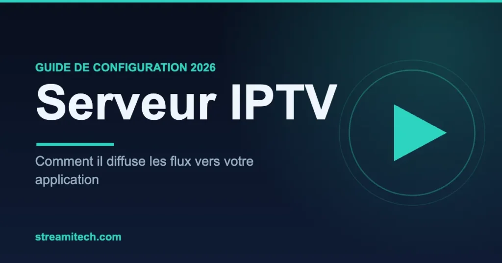 Serveur IPTV — configuration IPTV