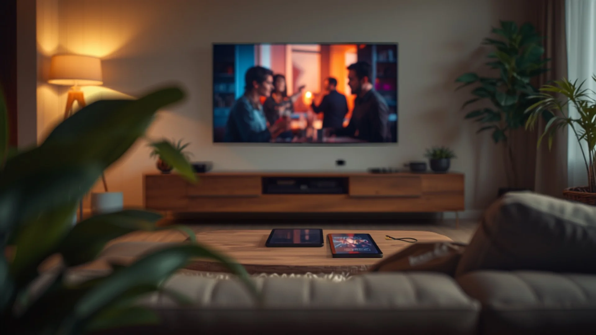 Regarder l'IPTV en Suisse sur Smart TV, tablette et mobile dans le salon